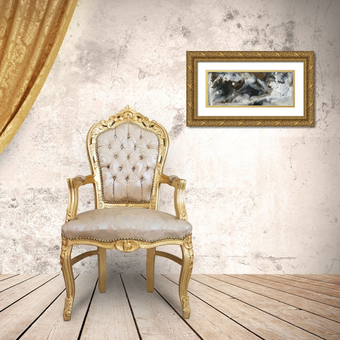 Transmutation VIII Gold Ornate Wood Framed Art Print with Double Matting by Bramma, Lila