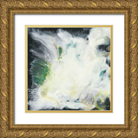 Ascension Abstract I Gold Ornate Wood Framed Art Print with Double Matting by Bramma, Lila