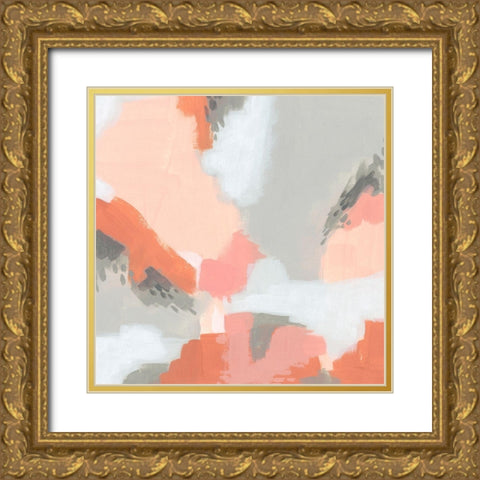 Aymara III Gold Ornate Wood Framed Art Print with Double Matting by Vess, June Erica