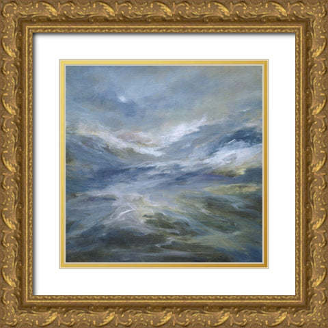 Calming of the Sea Gold Ornate Wood Framed Art Print with Double Matting by Finch, Sheila