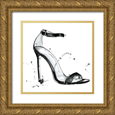 Glamourous I Gold Ornate Wood Framed Art Print with Double Matting by Parker, Jennifer Paxton