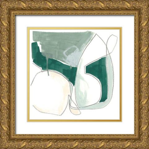 Idlewild II Gold Ornate Wood Framed Art Print with Double Matting by Vess, June Erica
