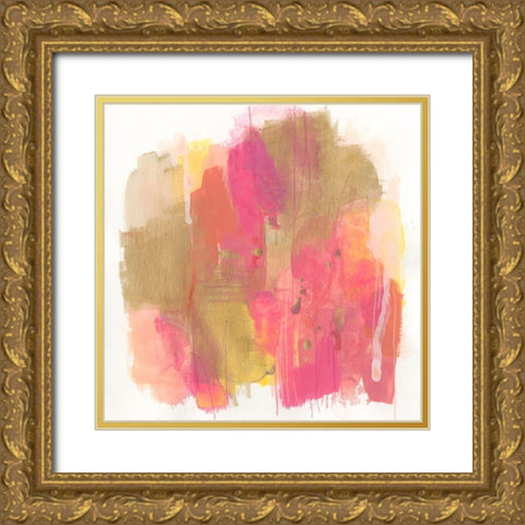 Coral Borealis II Gold Ornate Wood Framed Art Print with Double Matting by Vess, June Erica