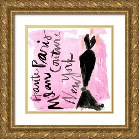 Runway  I Gold Ornate Wood Framed Art Print with Double Matting by Parker, Jennifer Paxton