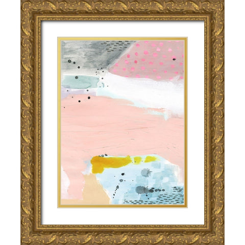 Blurred Daybreak I Gold Ornate Wood Framed Art Print with Double Matting by Popp, Grace