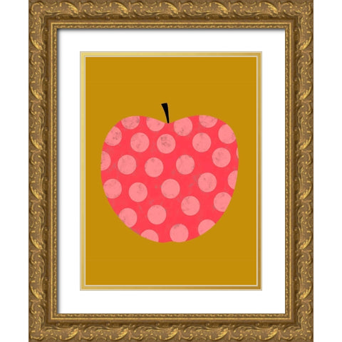 Fruit Party I Gold Ornate Wood Framed Art Print with Double Matting by Zarris, Chariklia