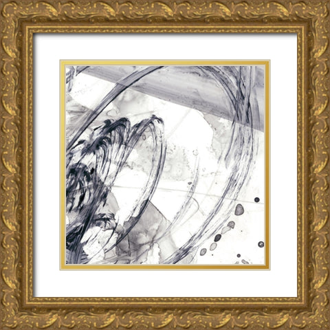 Sonar I Gold Ornate Wood Framed Art Print with Double Matting by Harper, Ethan