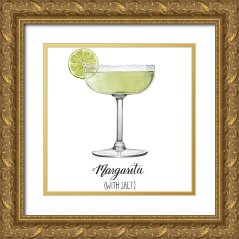 Classic Happy Hour II Gold Ornate Wood Framed Art Print with Double Matting by Popp, Grace