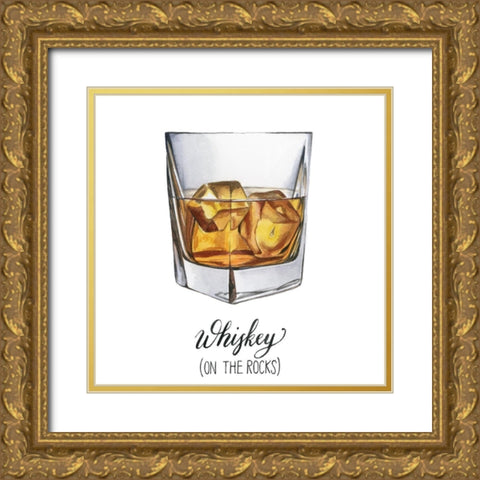 Classic Happy Hour VI Gold Ornate Wood Framed Art Print with Double Matting by Popp, Grace