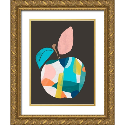 Fab Fruit II Gold Ornate Wood Framed Art Print with Double Matting by Vess, June Erica