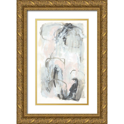 Fog Study II Gold Ornate Wood Framed Art Print with Double Matting by Vess, June Erica