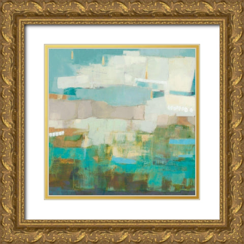 Rello II Gold Ornate Wood Framed Art Print with Double Matting by Jachimiec, Sue