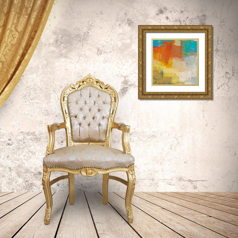 Oren I Gold Ornate Wood Framed Art Print with Double Matting by Jachimiec, Sue
