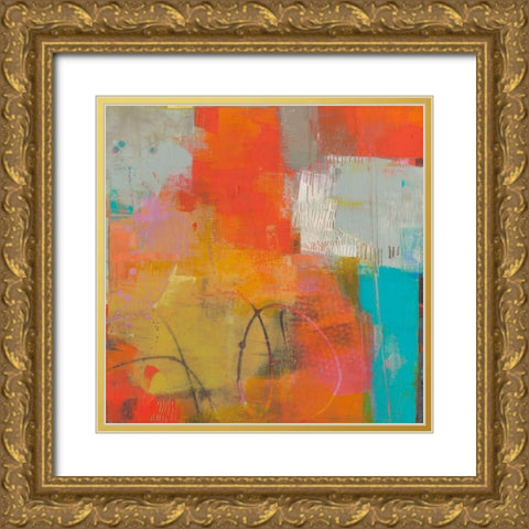 Oren II Gold Ornate Wood Framed Art Print with Double Matting by Jachimiec, Sue