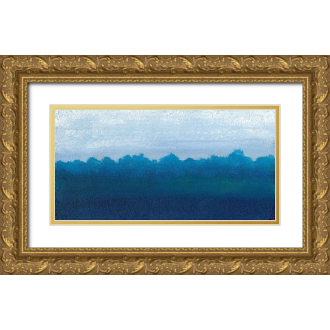 Cherokee II Gold Ornate Wood Framed Art Print with Double Matting by Ludwig, Alicia