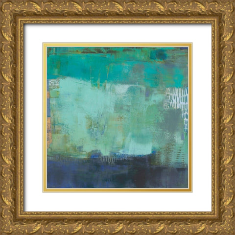 Hadal Gold Ornate Wood Framed Art Print with Double Matting by Jachimiec, Sue