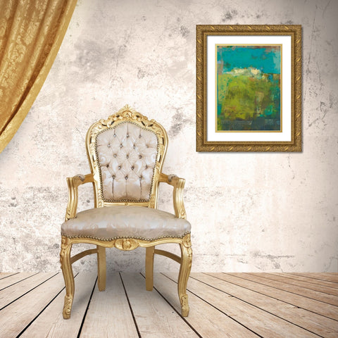 Caffoy Gold Ornate Wood Framed Art Print with Double Matting by Jachimiec, Sue