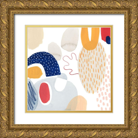 Tropical Traffic I Gold Ornate Wood Framed Art Print with Double Matting by Popp, Grace