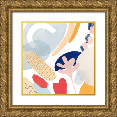 Tropical Traffic IV Gold Ornate Wood Framed Art Print with Double Matting by Popp, Grace