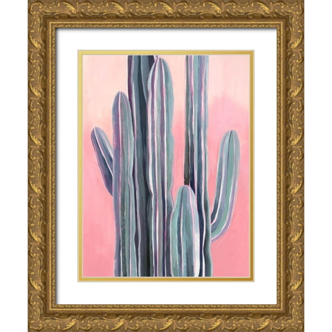 Desert Dawn I Gold Ornate Wood Framed Art Print with Double Matting by Popp, Grace