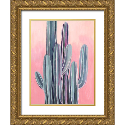 Desert Dawn II Gold Ornate Wood Framed Art Print with Double Matting by Popp, Grace