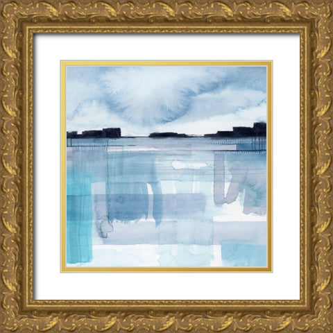 Beryl Boundaries I Gold Ornate Wood Framed Art Print with Double Matting by Popp, Grace