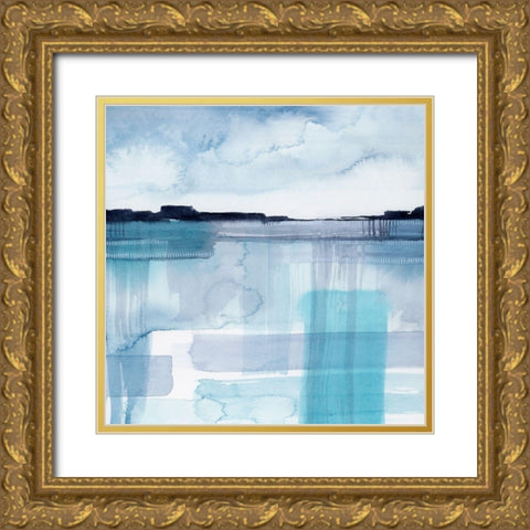 Beryl Boundaries II Gold Ornate Wood Framed Art Print with Double Matting by Popp, Grace