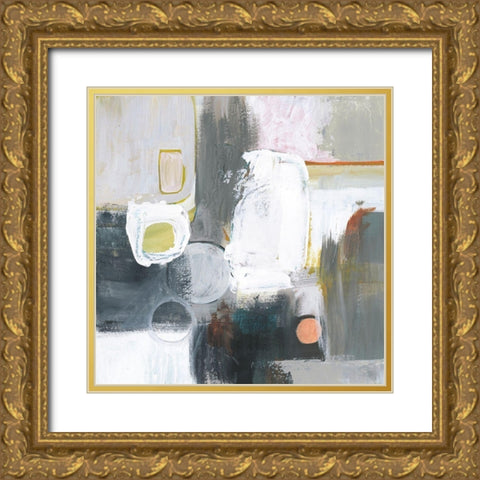 Urban Jungle I Gold Ornate Wood Framed Art Print with Double Matting by Borges, Victoria