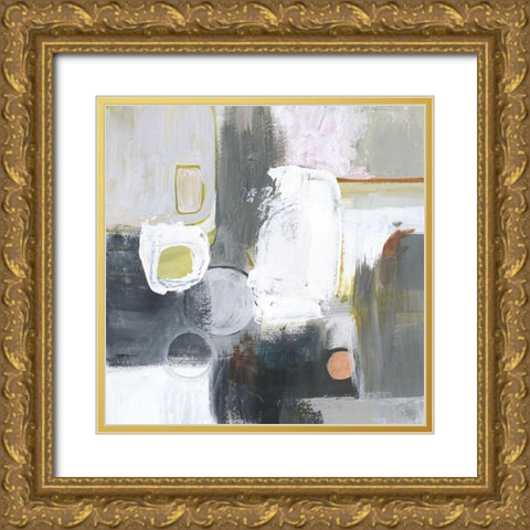 Urban Jungle I Gold Ornate Wood Framed Art Print with Double Matting by Borges, Victoria