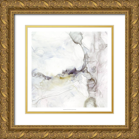 UA Sedimentary I Gold Ornate Wood Framed Art Print with Double Matting by Borges, Victoria