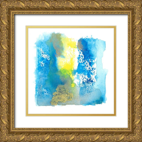 Loving Embrace II Gold Ornate Wood Framed Art Print with Double Matting by Combs, Joyce