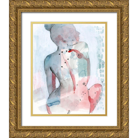 Modern Madonna II Gold Ornate Wood Framed Art Print with Double Matting by Popp, Grace