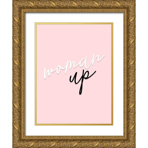 GRL PWR VI Gold Ornate Wood Framed Art Print with Double Matting by Hambly, Anna