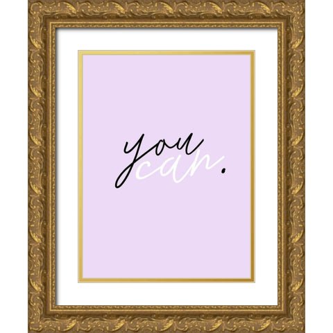 GRL PWR VII Gold Ornate Wood Framed Art Print with Double Matting by Hambly, Anna