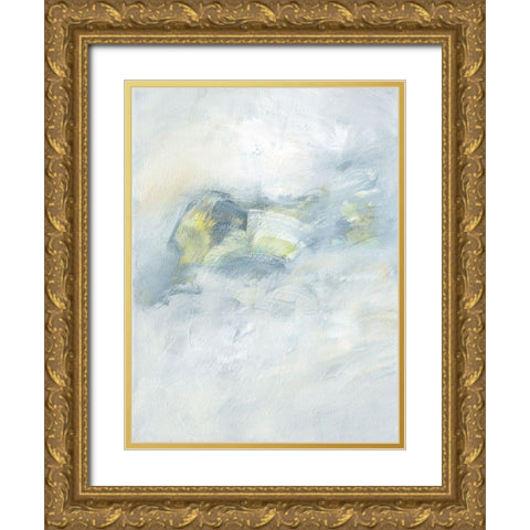 The Calm II Gold Ornate Wood Framed Art Print with Double Matting by Fuchs, Jodi