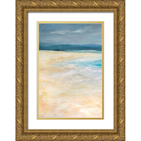 Storm at Sea I Gold Ornate Wood Framed Art Print with Double Matting by Wilkins, Suzanne
