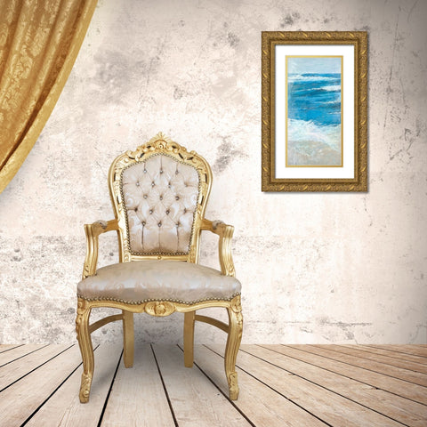 The Shoals Gold Ornate Wood Framed Art Print with Double Matting by Wilkins, Suzanne