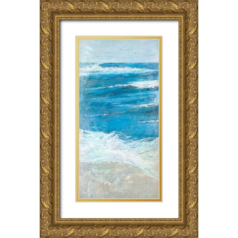 The Shoals Gold Ornate Wood Framed Art Print with Double Matting by Wilkins, Suzanne