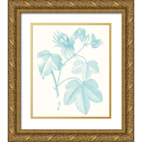 Botanical Study in Spa IV Gold Ornate Wood Framed Art Print with Double Matting by Vision Studio