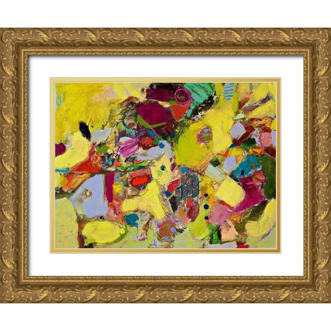 Bumble Gold Ornate Wood Framed Art Print with Double Matting by Friedlander, Allan