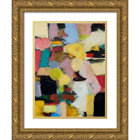Engine Gold Ornate Wood Framed Art Print with Double Matting by Friedlander, Allan