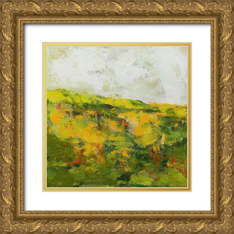 Doncaster Gold Ornate Wood Framed Art Print with Double Matting by Friedlander, Allan