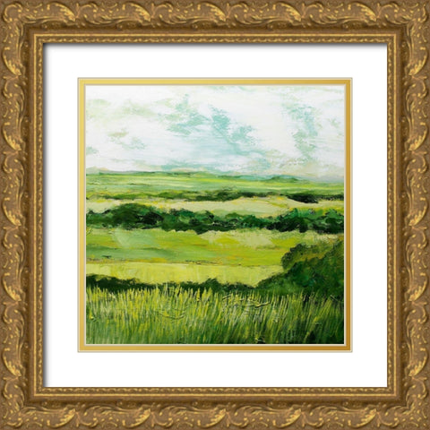 Stockbridge Gold Ornate Wood Framed Art Print with Double Matting by Friedlander, Allan