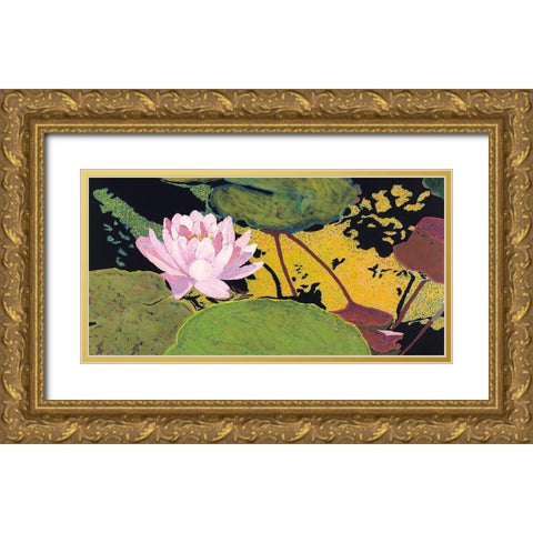 Georgia Summer Gold Ornate Wood Framed Art Print with Double Matting by Friedlander, Allan