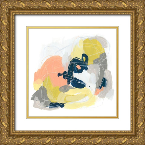 Crosstown Connector IV Gold Ornate Wood Framed Art Print with Double Matting by Vess, June Erica