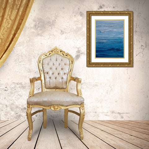 Going Nowhere II Gold Ornate Wood Framed Art Print with Double Matting by Guererra, Teodora