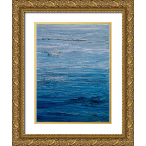 Going Nowhere II Gold Ornate Wood Framed Art Print with Double Matting by Guererra, Teodora