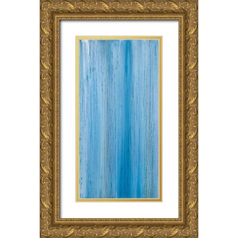 Blurred Thoughts II Gold Ornate Wood Framed Art Print with Double Matting by Guererra, Teodora