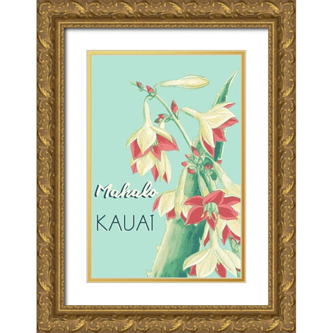 Getaway III Gold Ornate Wood Framed Art Print with Double Matting by Fagalde, Jarman