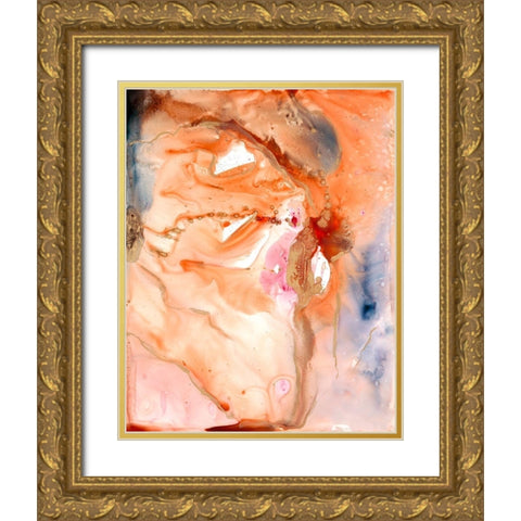 Lighting the Way I Gold Ornate Wood Framed Art Print with Double Matting by Combs, Joyce